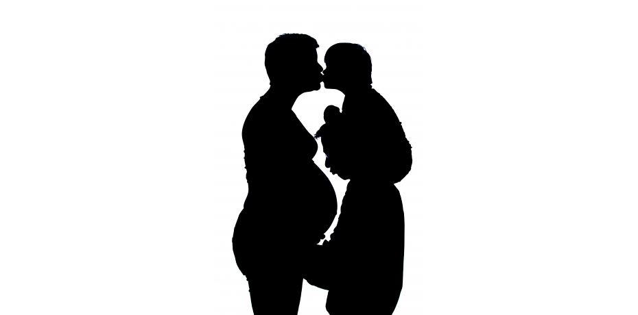zwangerschapsfoto-Hilversum-silhouet